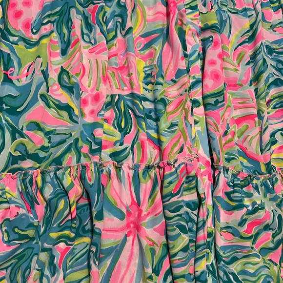 Lilly Pulitzer Luliana One in a Melon Maxi Dress - Picture 4 of 9